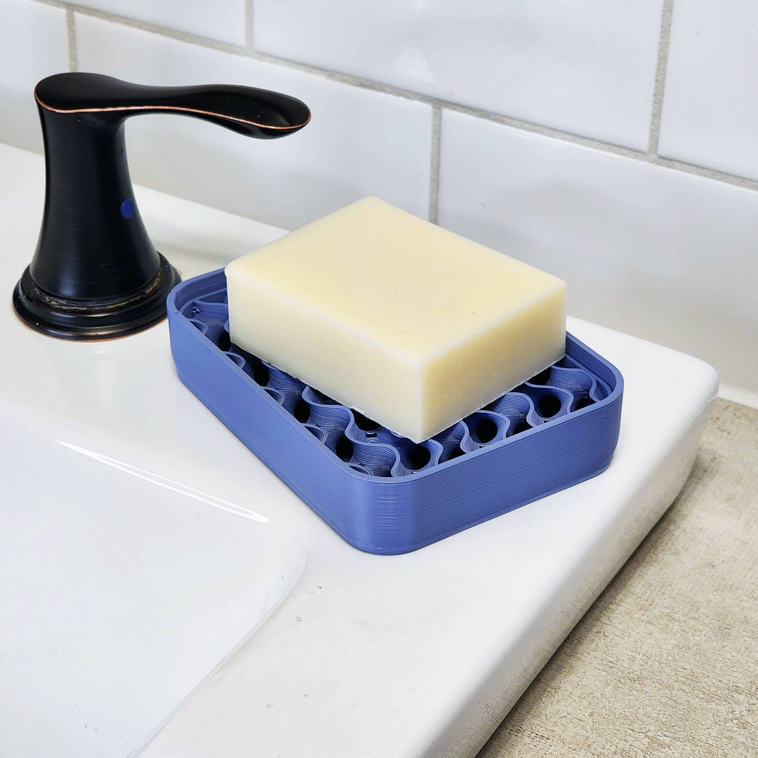 Rectangular Soap Dish Recovered Plastic