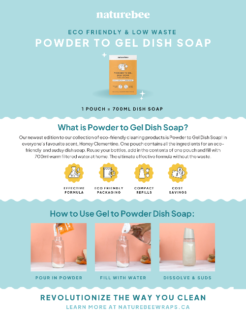 Dish Soap - Powder to Gel