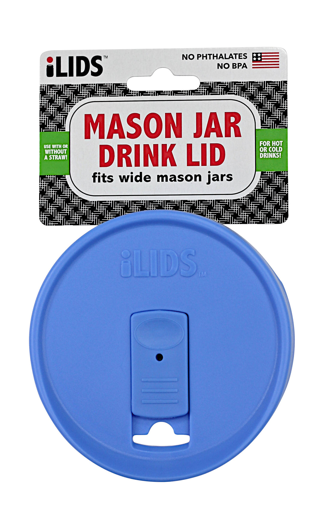 Fenigo Inc - ILid Mason Jar Drink Lid - Wide and Regular Mouth Options