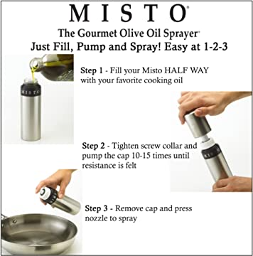 Misto Aluminum Bottle Oil Sprayer