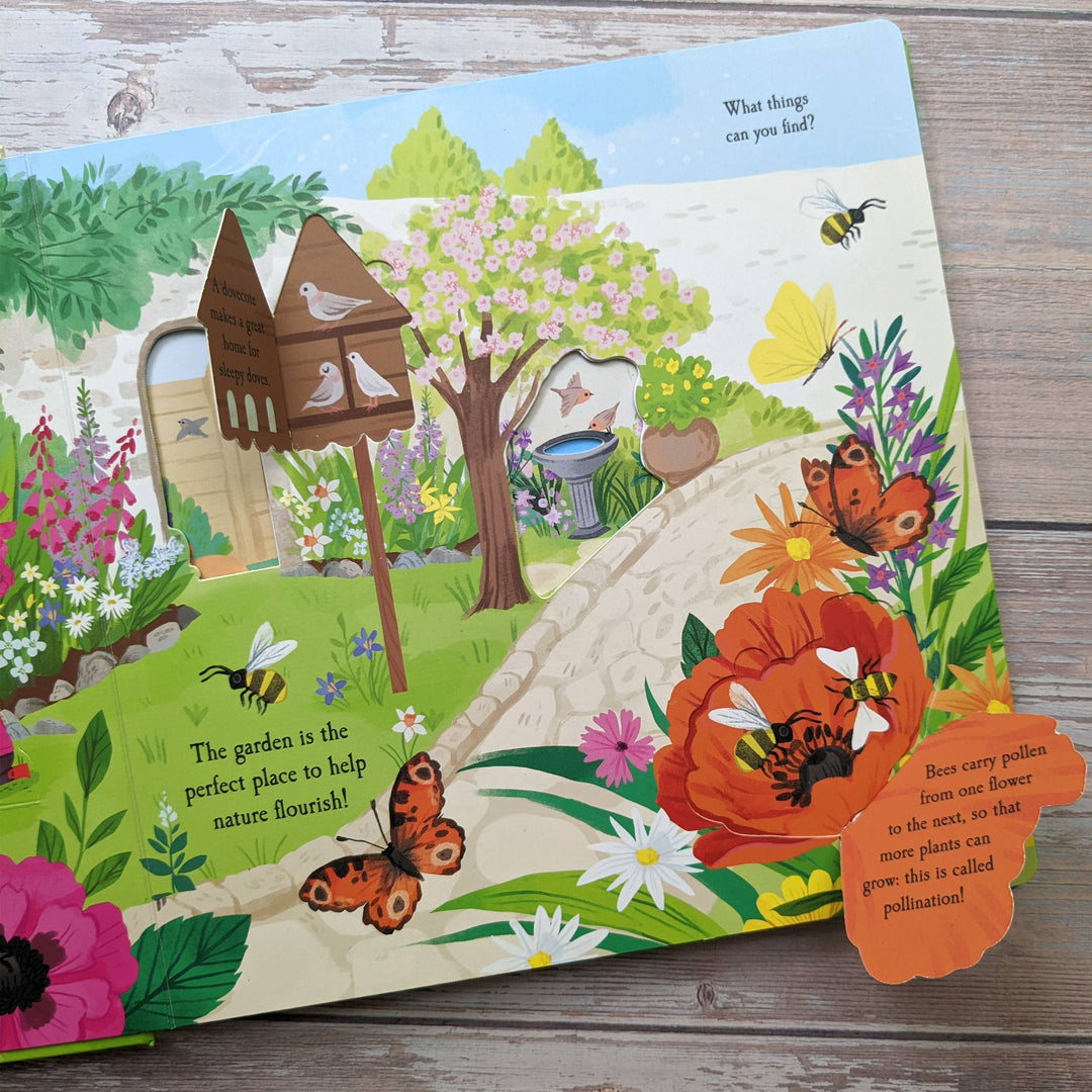 Robert Frederick Ltd - Nature Die Cut Book - Garden