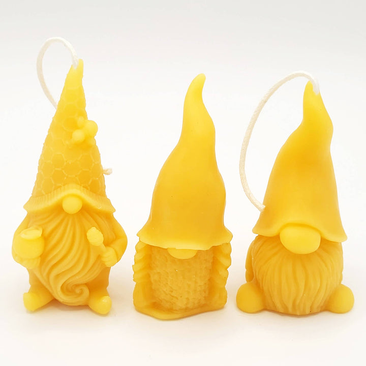 Eastvan bees - Beeswax Candle- Little Gnomes