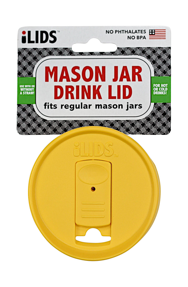 Fenigo Inc - ILid Mason Jar Drink Lid - Wide and Regular Mouth Options