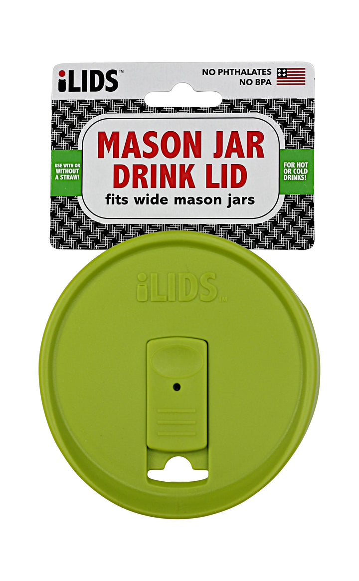 Fenigo Inc - ILid Mason Jar Drink Lid - Wide and Regular Mouth Options