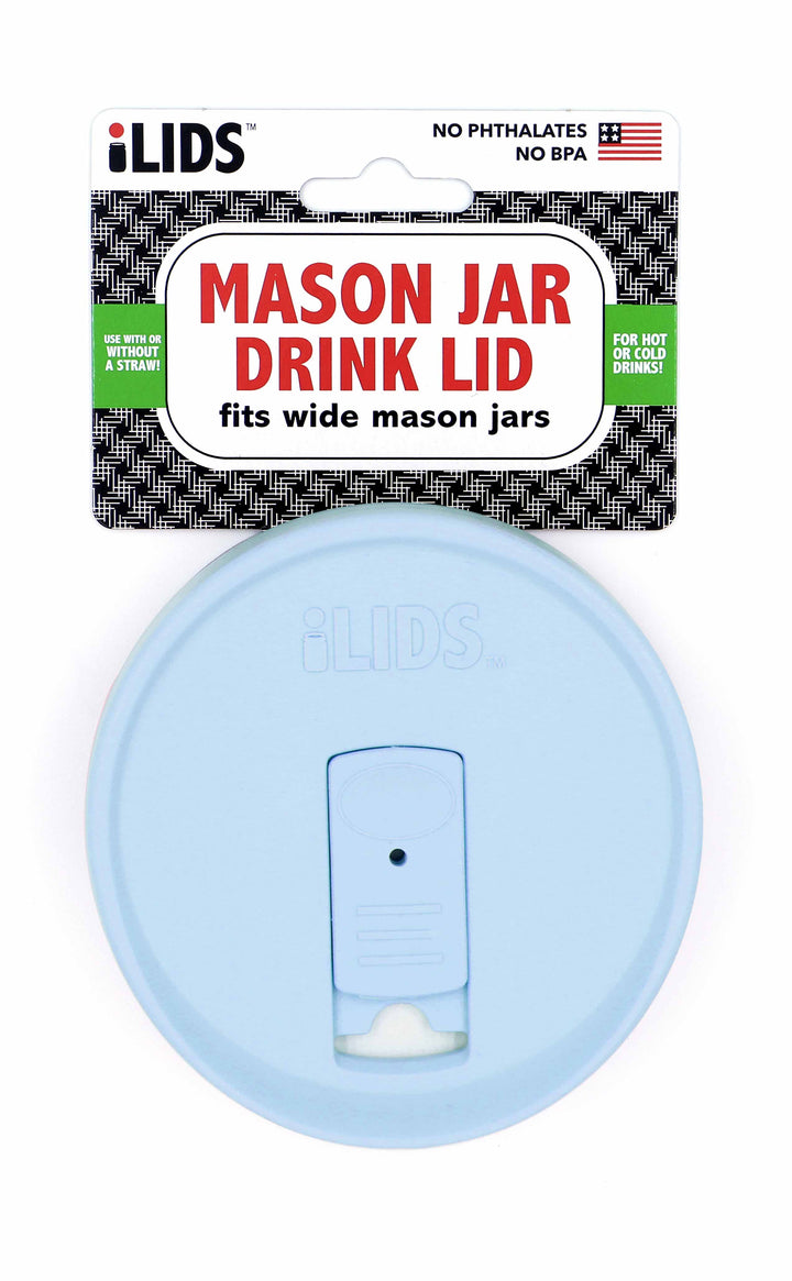 Fenigo Inc - ILid Mason Jar Drink Lid - Wide and Regular Mouth Options