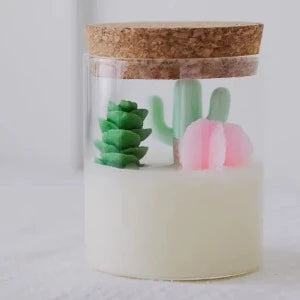 Zoet studio cactus candle