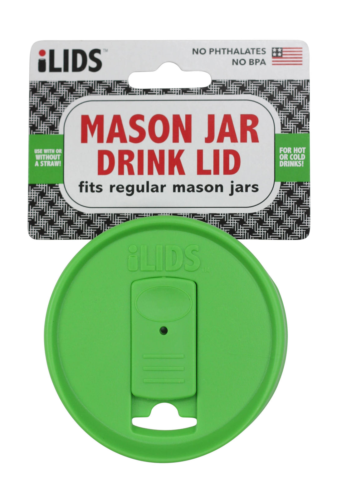 Fenigo Inc - ILid Mason Jar Drink Lid - Wide and Regular Mouth Options