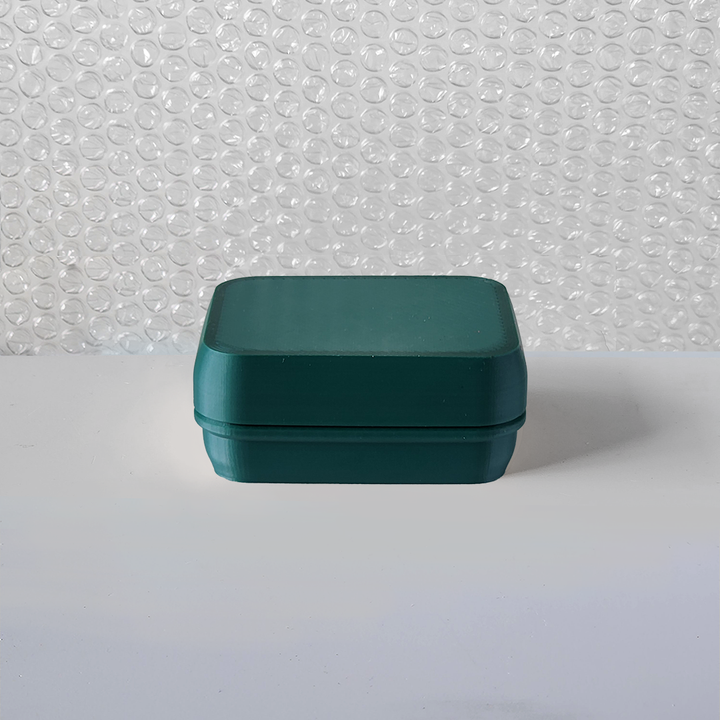 Rectangular Travel Soap Case Recovered Plastic