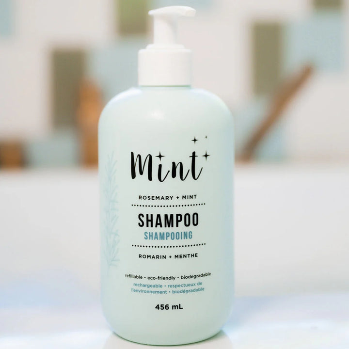 Mint Cleaning Shampoo - plastic bottle