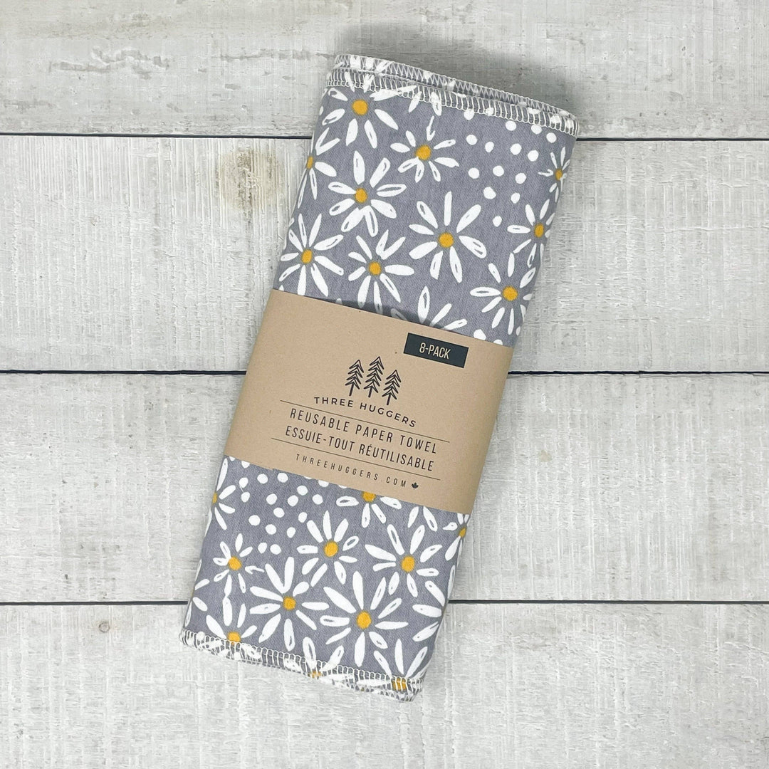 Three Huggers - Organic Reusable Paper Towels - Variety Pack