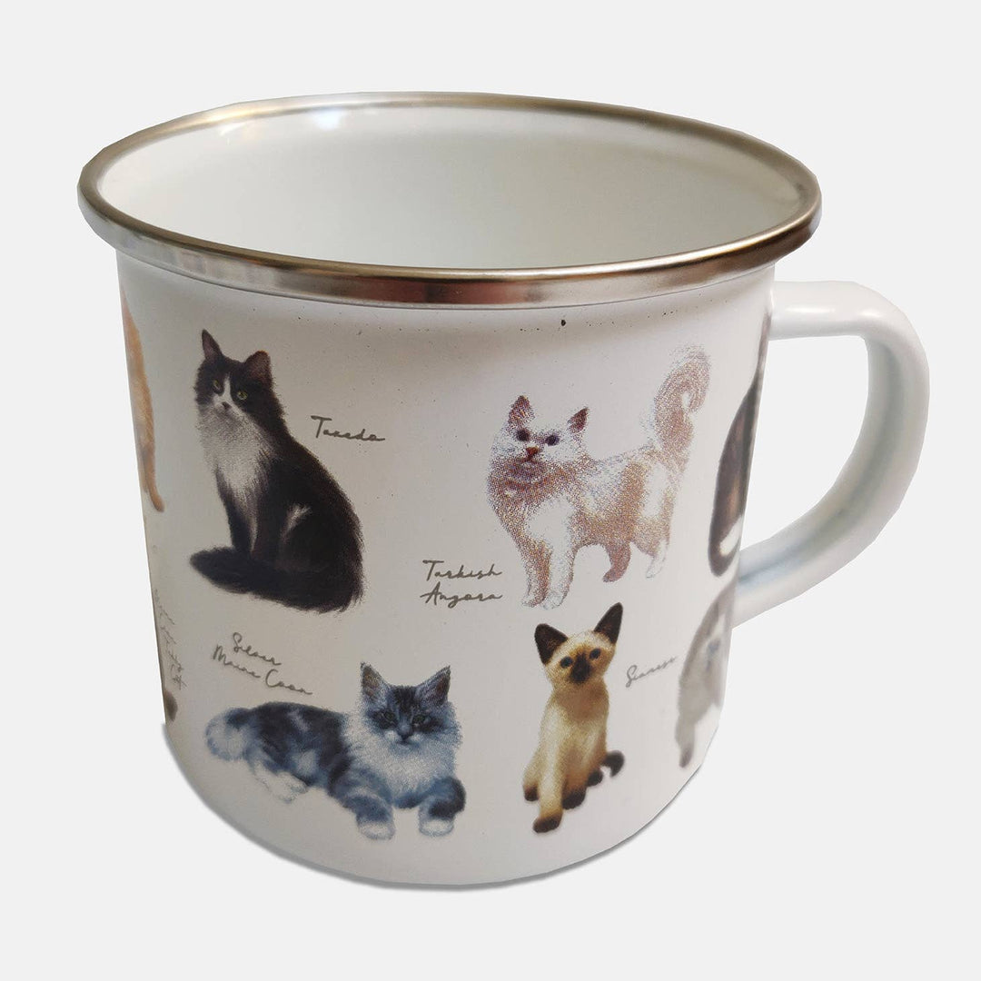 Robert Frederick Ltd - Enamel Mug - Cats