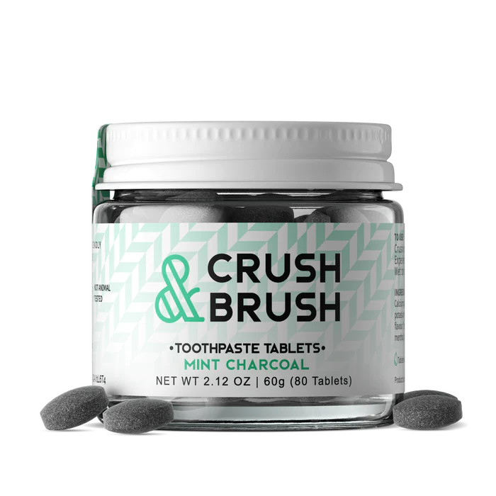 Nelson Naturals Crush n' Brush Toothpaste / mouthwash Tablets