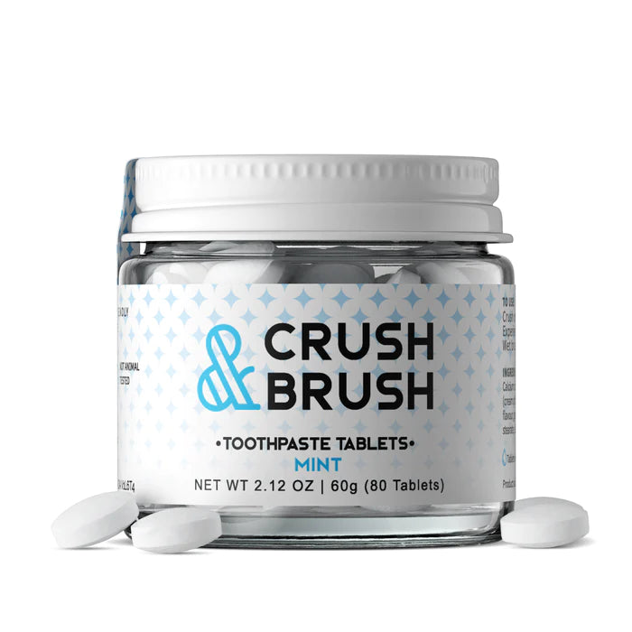 Nelson Naturals Crush n' Brush Toothpaste / mouthwash Tablets