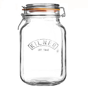 Kilner Square Cliptop Jar