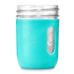 Baby Silicone Sleeve 8 Oz Mason Bottle