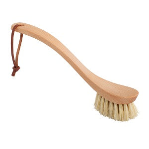 Dish Brush Strong Curved Handle Vegan