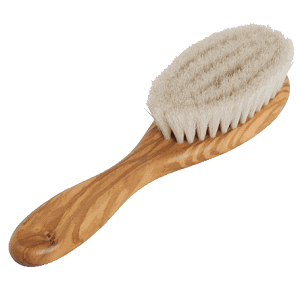 Hairbrush Baby Olive Wood