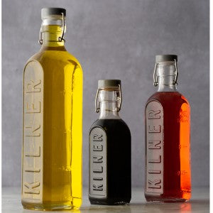 Kilner Square Cliptop Bottle 1L