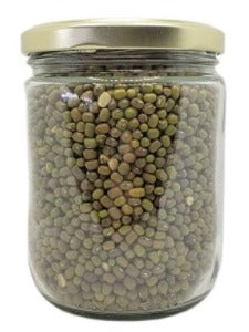 Mung Beans Organic: Compact and versatile, these nutrient-packed beans offer a plant-based protein boost for overall health. With high fiber content aiding digestion, they make a wholesome addition to salads, stir-fries, soups, or as a side dish. Easy to cook and deliciously nutritious.